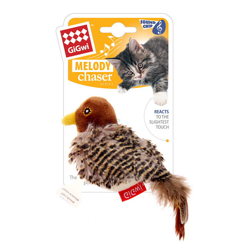 Guiwei GiGwi cat toy small mouse sound bird bee to amuse cats to relieve boredom pet supplies Xuanlu prey
