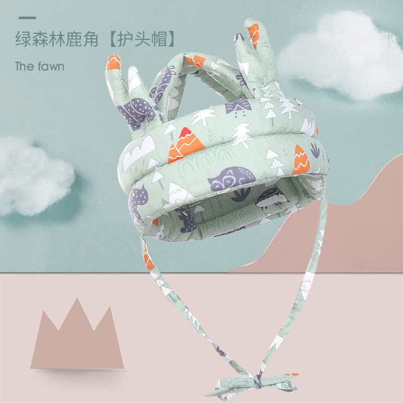 Baby head pillow anti-fall artifact head protection pad summer anti-collision head learning to walk baby four seasons learning to walk hat