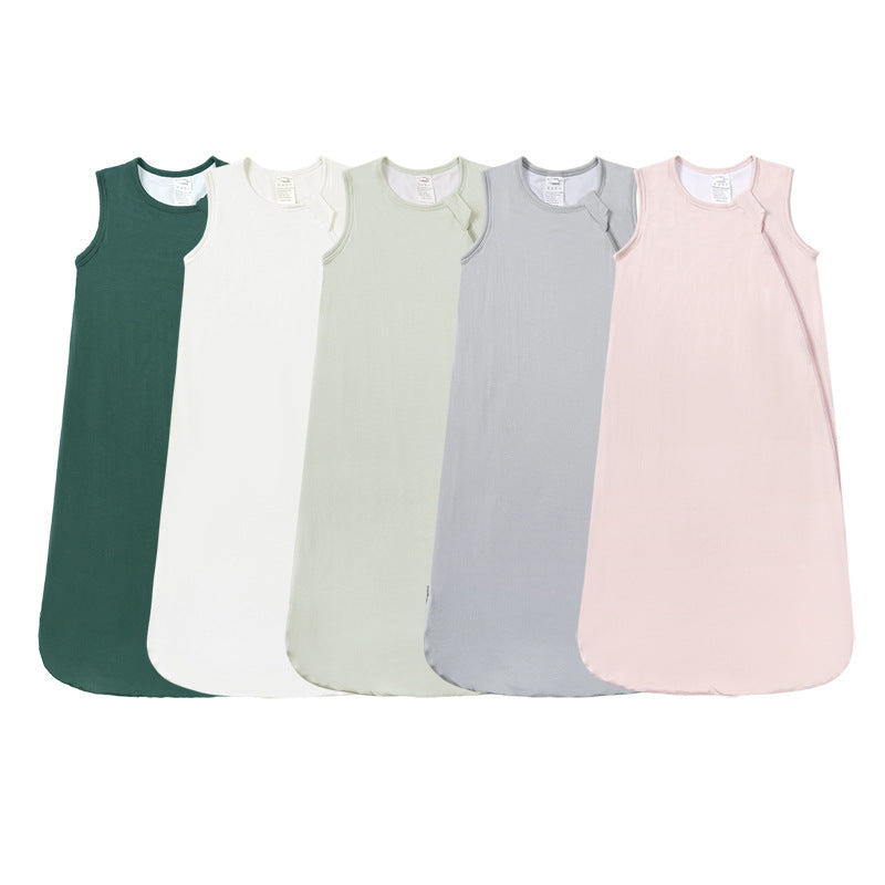 Children's clothing wholesale bamboo fiber baby sleeping bag infant spring autumn summer autumn winter baby newborn constant temperature anti-kicking quilt