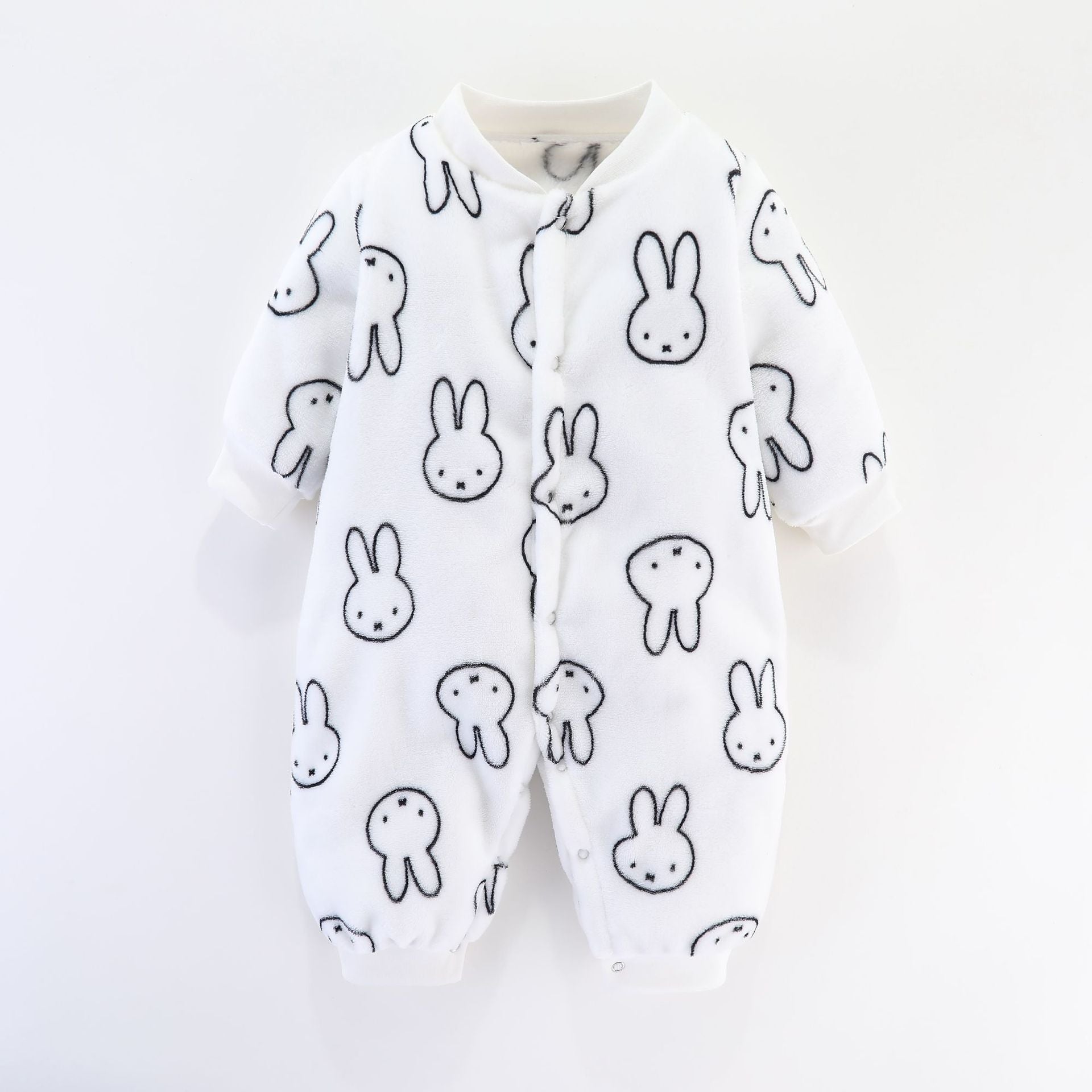 Baby clothes spring and autumn models male and female baby romper 0-1-2 years old baby jumpsuit newborn home crawling clothing