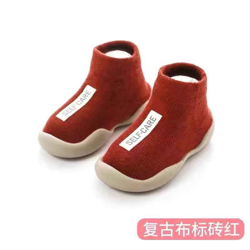Baby toddler shoes male spring and autumn soft bottom non-slip summer female baby shoes indoor children floor socks infants