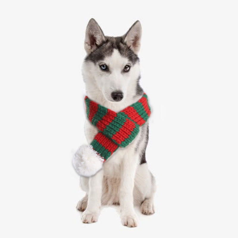 Amazon Pet Christmas Cape Hat Holiday Suit Dog Transformation Costume Christmas Dress Up Pet Clothes