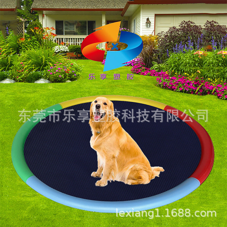 Cross-border spot PVC water spray mat summer outdoor thick non-slip children's pet lawn water spray mat fountain toy