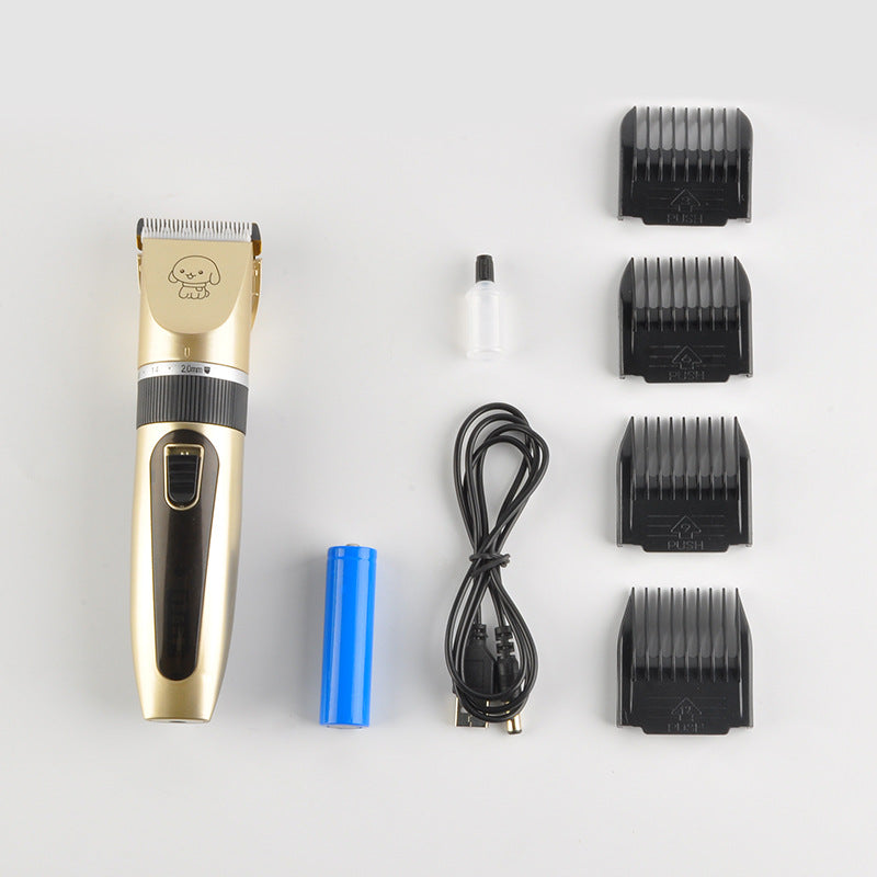 Cross-border dog shaver pet hair clipper cat hair clipper set clipper pet supplies trimming tool