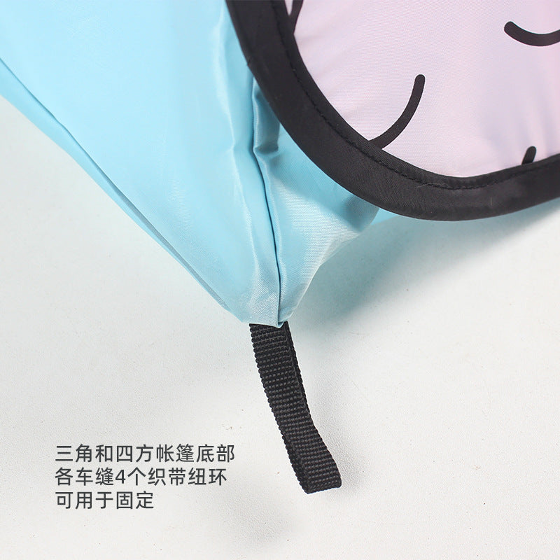 Manufacturers spot Amazon cross-border polyester cloth foldable pet tent cat tunnel toy cat channel three-piece set