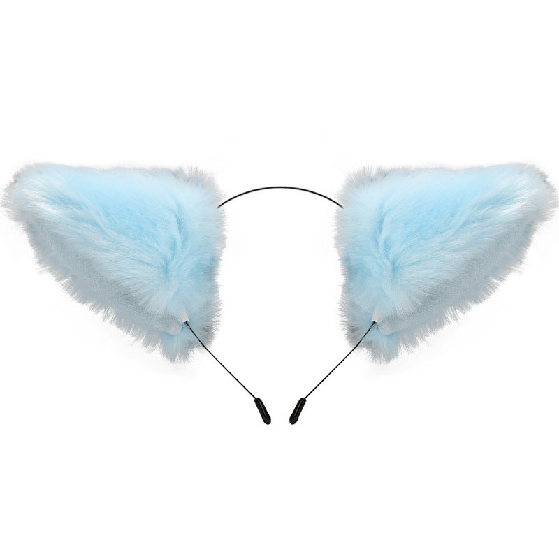 Amazon cross-border cat ear bell headband Cos cat girl hair accessories Christmas Halloween headdress accessories