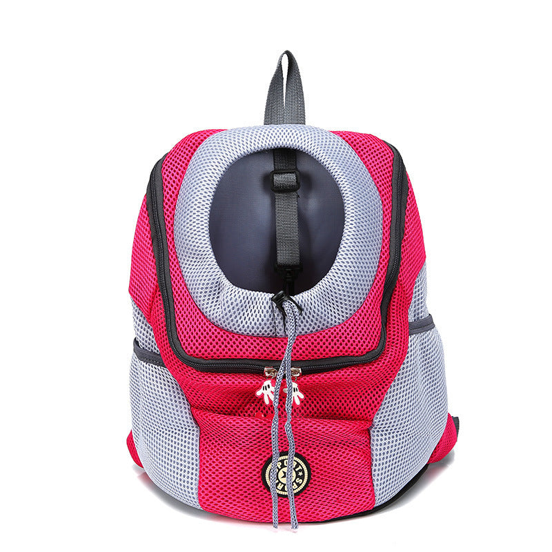 Pet Backpack Portable Travel Bag Cat Chest Folding Bag Cross-border Pet Dog Outing Supplies Backpack