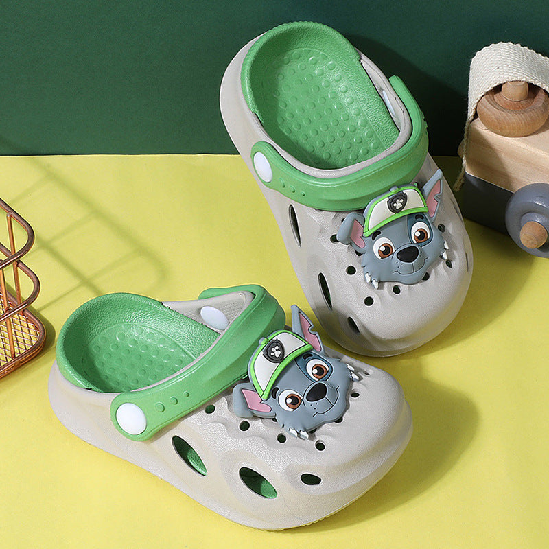 Paw Patrol Children's Slippers Summer Boys' Children's Non-Slip Croc Shoes Indoor Outsourcing Girls' Baby Slippers