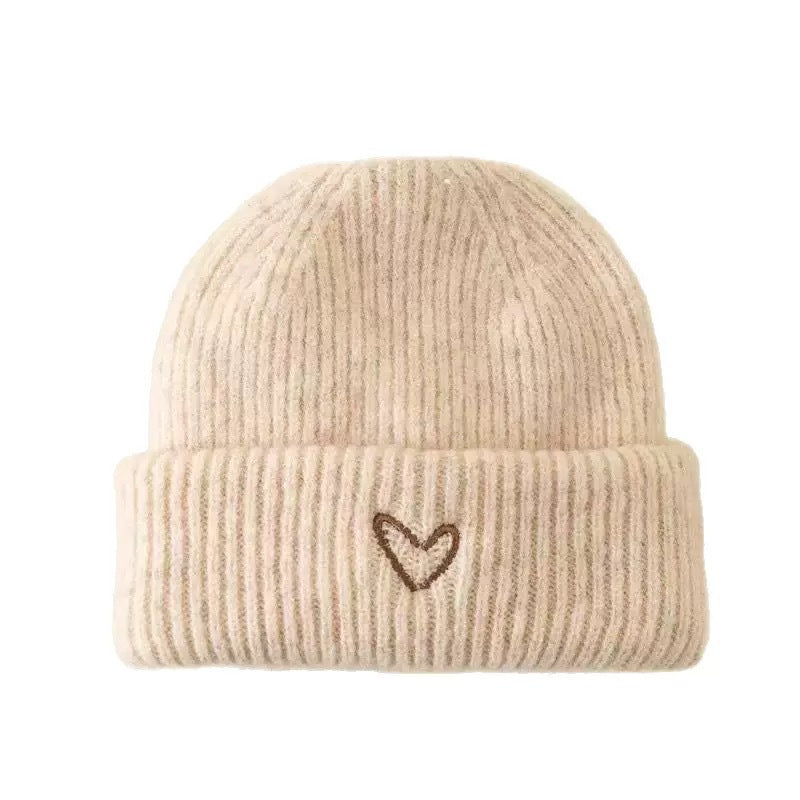 Two-piece children's hat scarf autumn and winter Korean style knitted hat baby warm wool hat boys and girls pullover hat