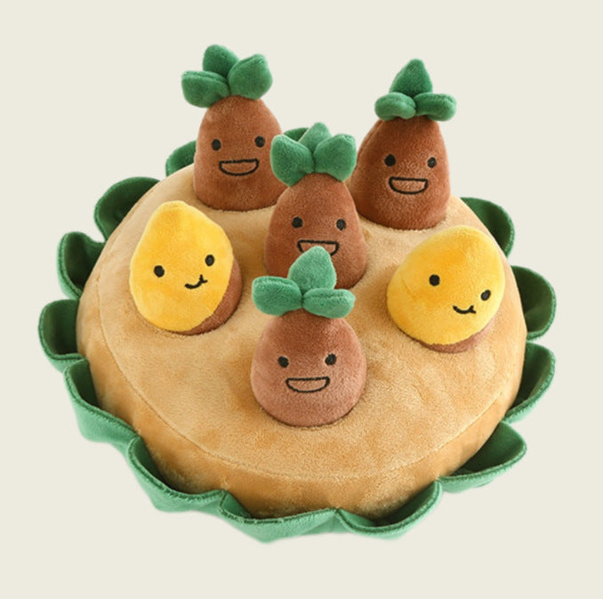 Spot hot style Ins style Korean sweet potato sweet potato set pet toy BB called foreign trade single dog pet possession