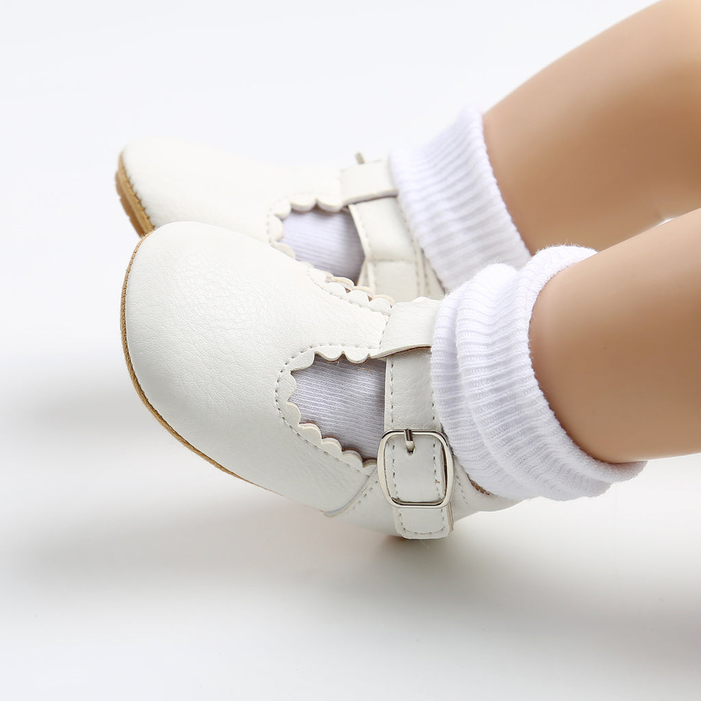Spring baby princess shoes rubber sole baby shoes toddler shoes for women M1988