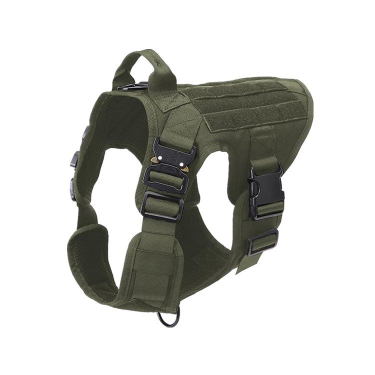 Dog Tactical Backpack Tactical Dog Clothes Work Dog Portable Vest Pet Dog Breast Strap