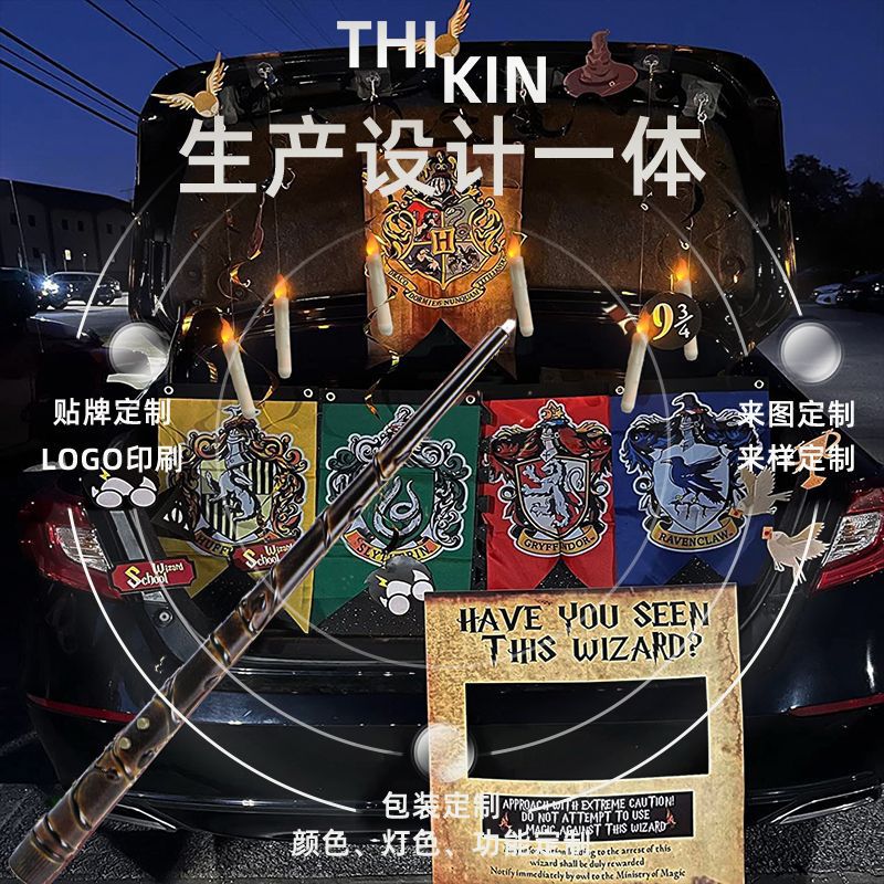 Long tears electronic candle lights Christmas Halloween fishing line hook remote control suspension magic wand candle set