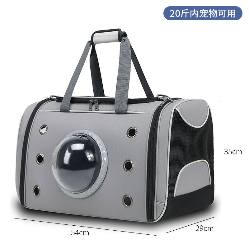 Spot pet bag portable breathable car cat bag hand-held foldable pet box multifunctional dog bag cross-border