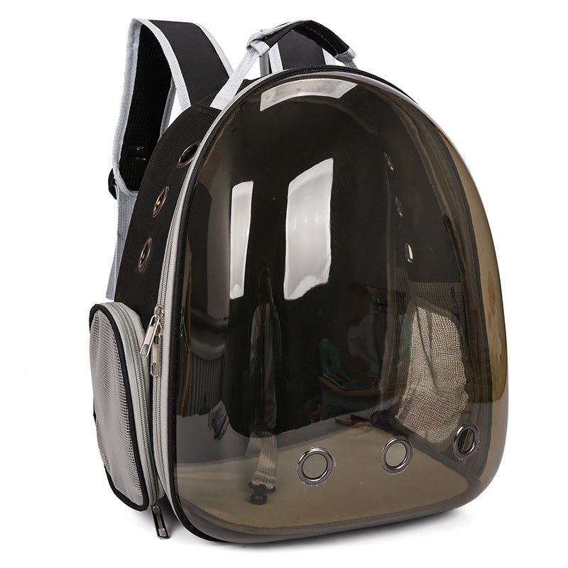 Pet bag transparent portable space capsule large capacity panoramic pet supplies travel outdoor backpack cat bag