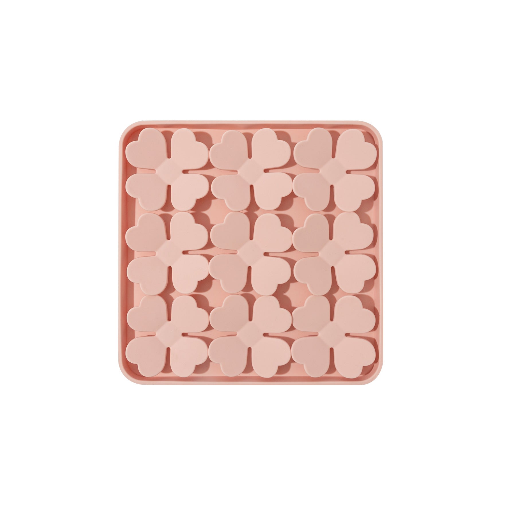 Dog slow food bowl food grade silicone licking pad licking plate pet cat educational leaking food hiding toy with suction cup