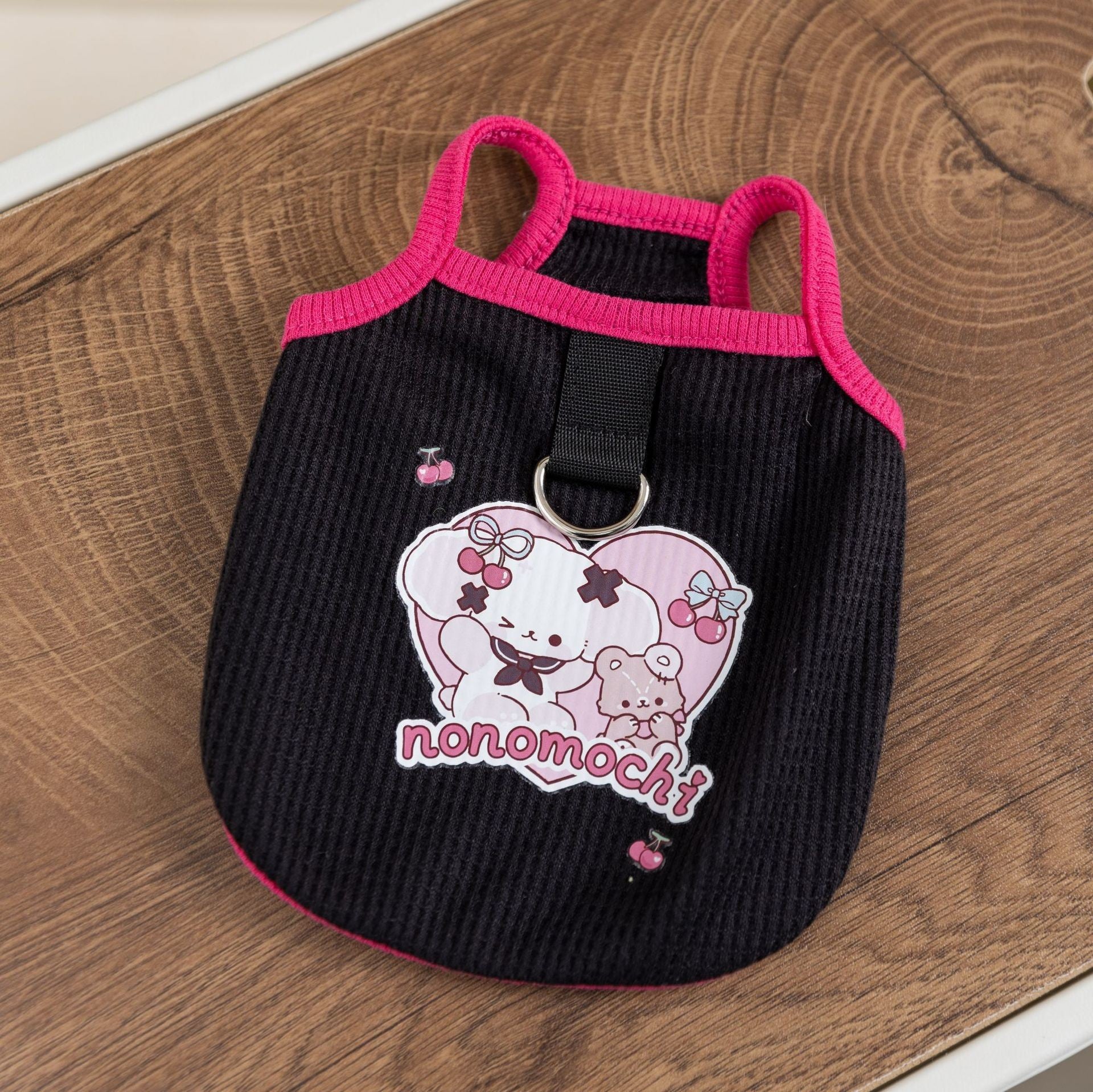 Three-dimensional small flower traction sling spring and summer thin dog clothes Teddy Yorkshire terrier small puppy pet clothes