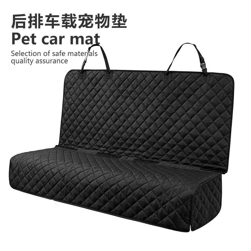 Factory direct sale football grid car pet mat car rear waterproof car pet mat anti-scratch car pet mat