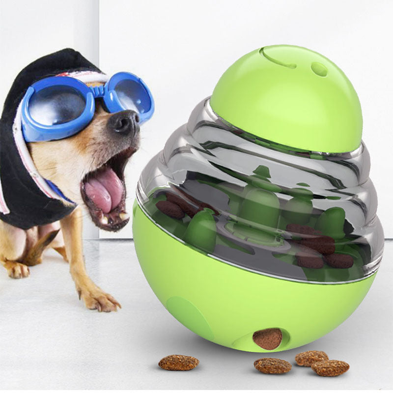 Pet Supplies Factory Wholesale Company New Explosion Amazon Feeder Leakage Ball Tumbler Dog Toy
