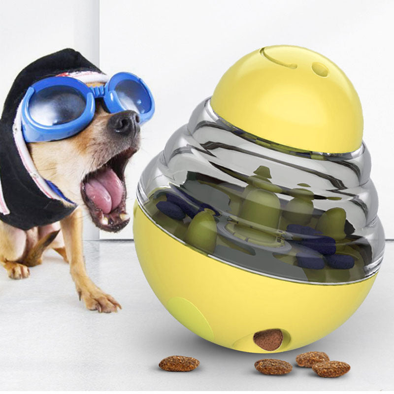 Pet Supplies Factory Wholesale Company New Explosion Amazon Feeder Leakage Ball Tumbler Dog Toy