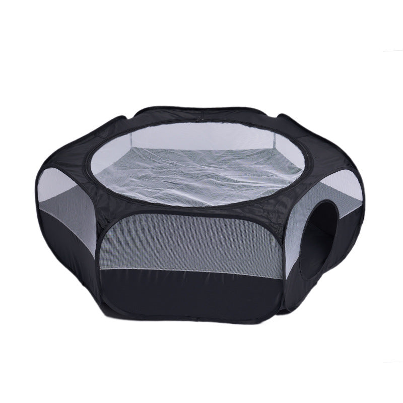Cross-border new outdoor folding cat tunnel tent two-piece cat bed toy household pet cat channel wholesale