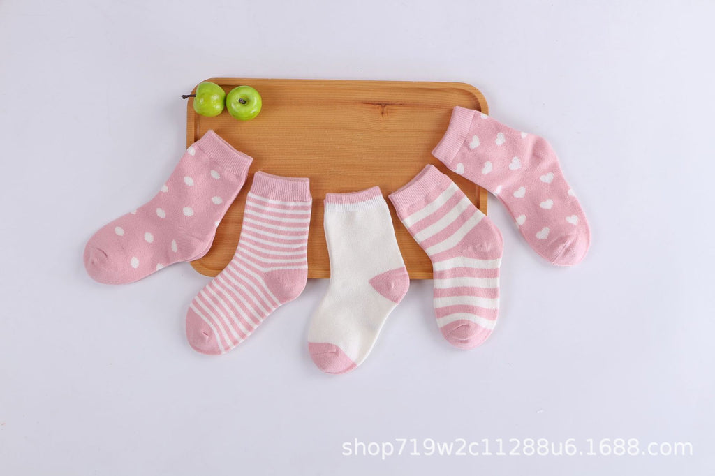 22 new breathable male and female baby cartoon ears cute baby socks cotton spring and autumn children's socks wholesale