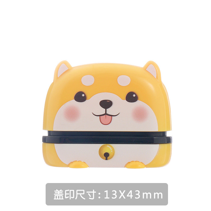 Cute pet seal material wholesale photosensitive children cartoon cute name clothes kindergarten engraved signature name stamp