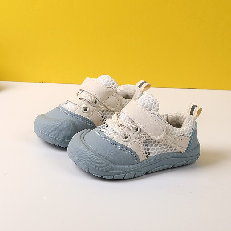 2024 summer new fashion boys and girls baby toddler shoes casual sports white shoes