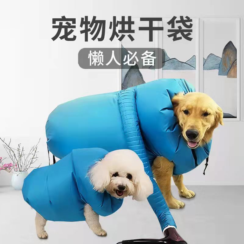 Pet drying box automatic drying bag Teddy Corgi cat hair dryer dog bath golden retriever silent hair blowing