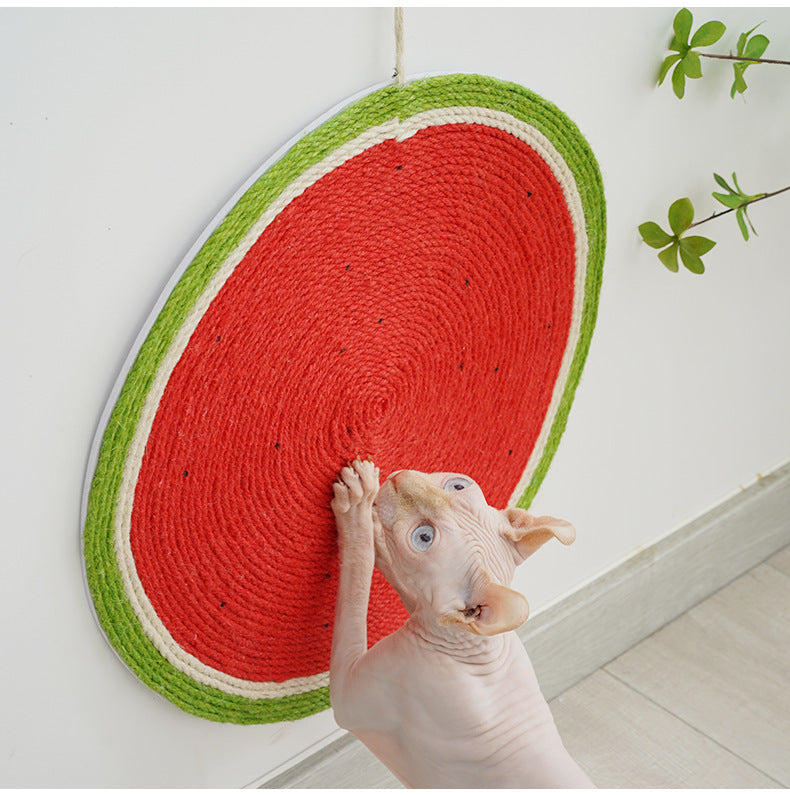 Avocado Cat Scratching Board Sofa Anti-scratch Wear-resistant Claw Device Cat Toy Pet Supplies Cactus Cat Scratching Mat Sisal