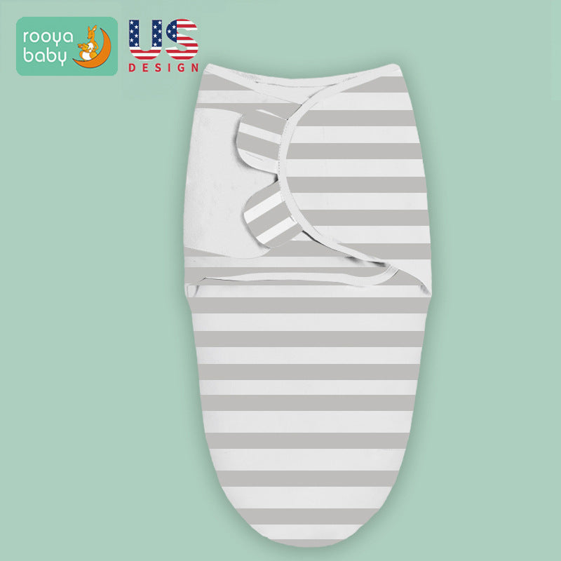 Sleeping bag baby summer pure cotton infant anti-kick is anti-shock baby sleeping bag bag newborn factory spot