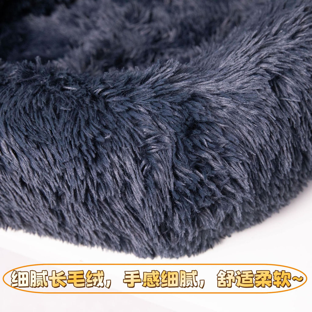 Factory direct supply pet supplies square plush dog bed cat bed wholesale winter thick warm car pet mat