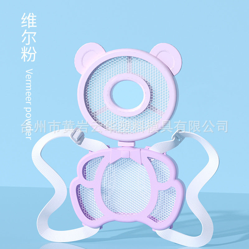 Baby anti-fall head protection pad baby head protection hat summer children's anti-fall pillow breathable 3D factory direct sales
