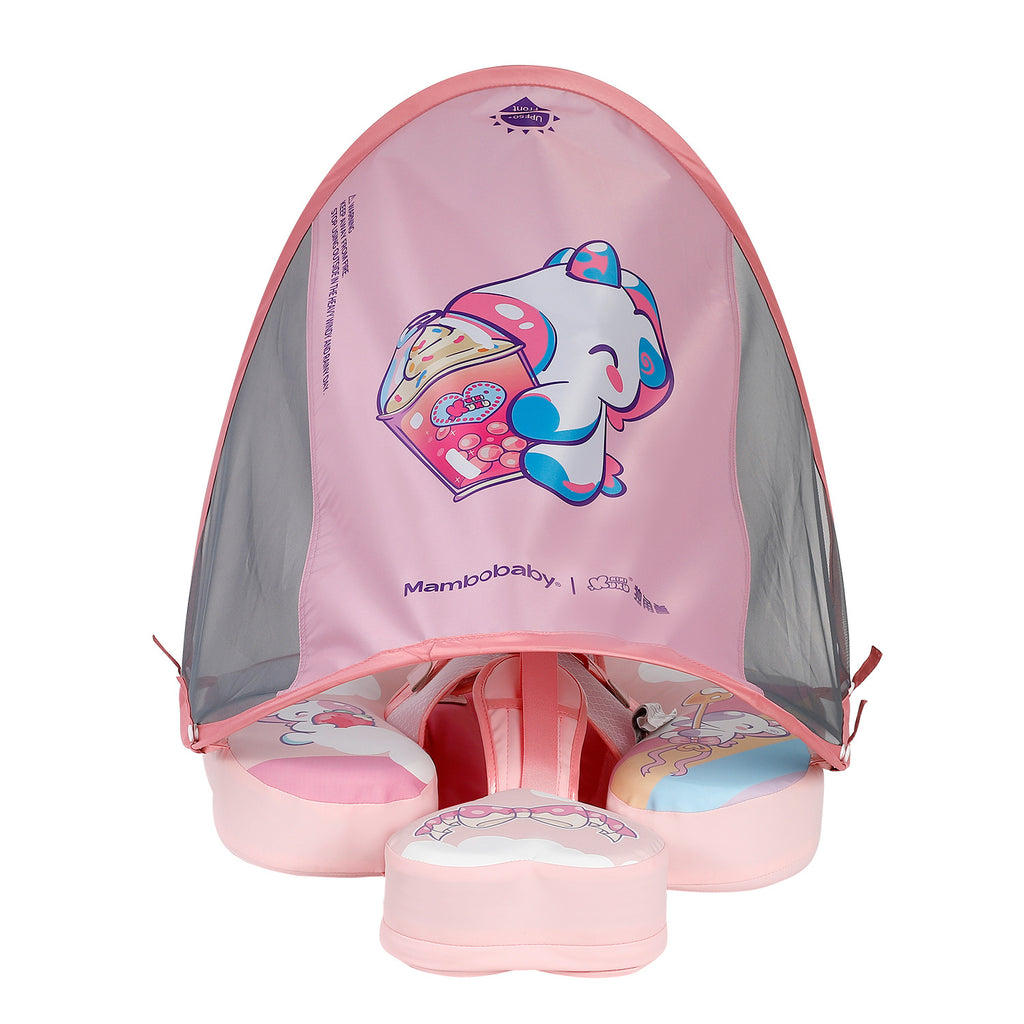 Swimming ring neck ring children's armpit ring children's free inflatable lying ring Manbao shade cartoon arm ring seat ring baby