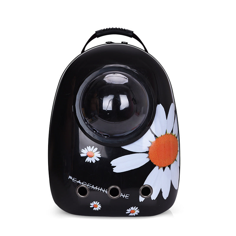 New style cat walking pet bag breathable portable backpack cat dog schoolbag large capacity lightweight space cat bag