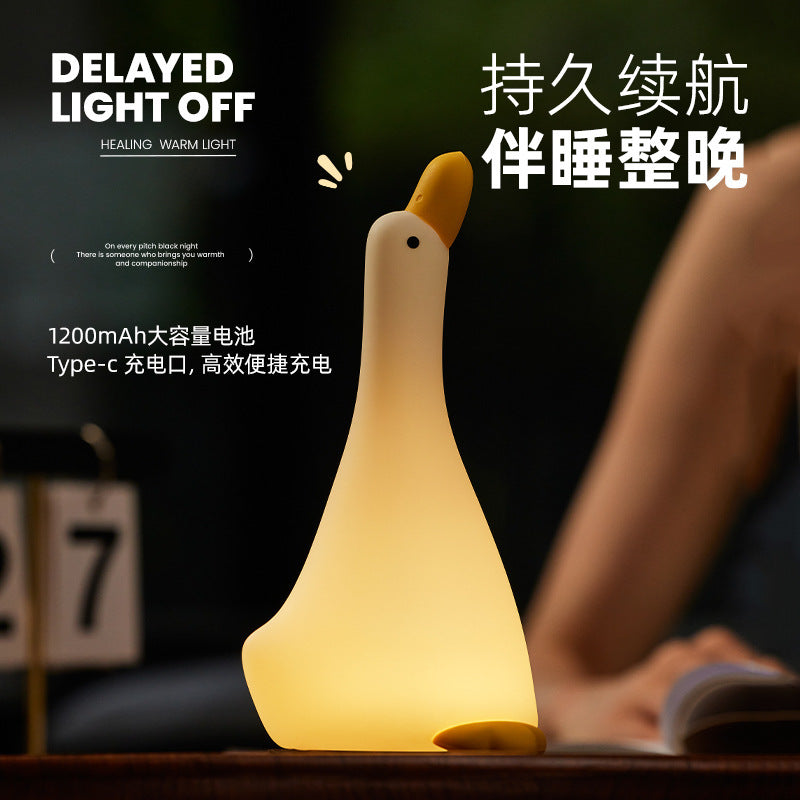 Cross-border pat lamp silicone night light bedside high-end atmosphere lamp sleep lamp baby feeding eye protection lamp table lamp