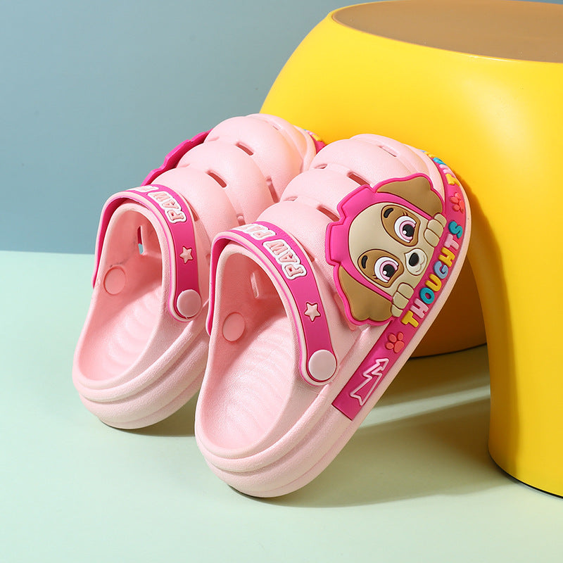 Paw Patrol Children's Slippers Summer Boys' Children's Non-Slip Croc Shoes Indoor Outsourcing Girls' Baby Slippers