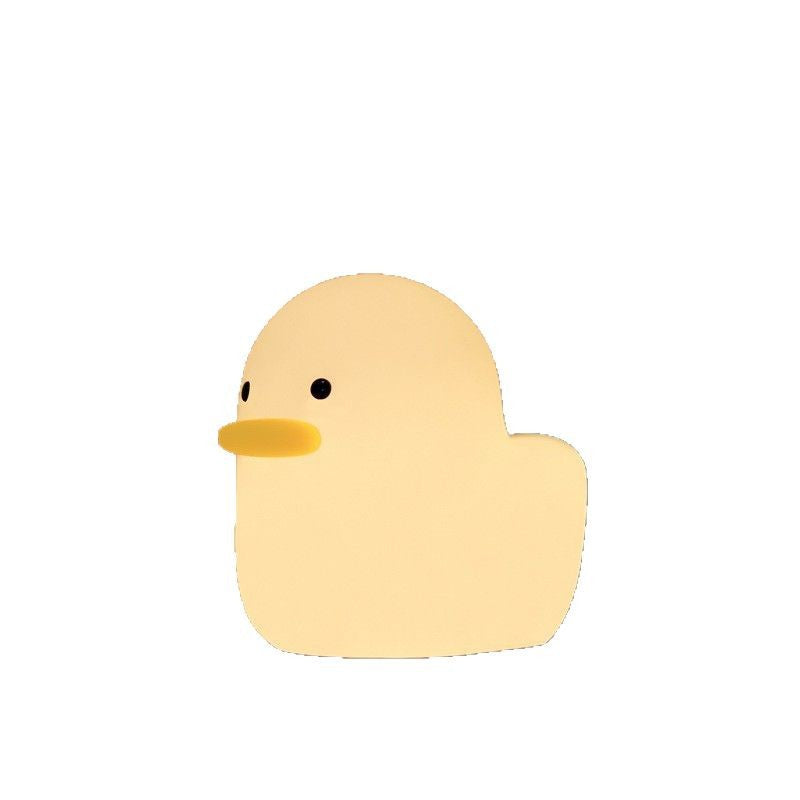 Dai Dai Duck silicone pat lamp USB charging baby feeding eye protection night light bedroom bedside sleep LED table lamp