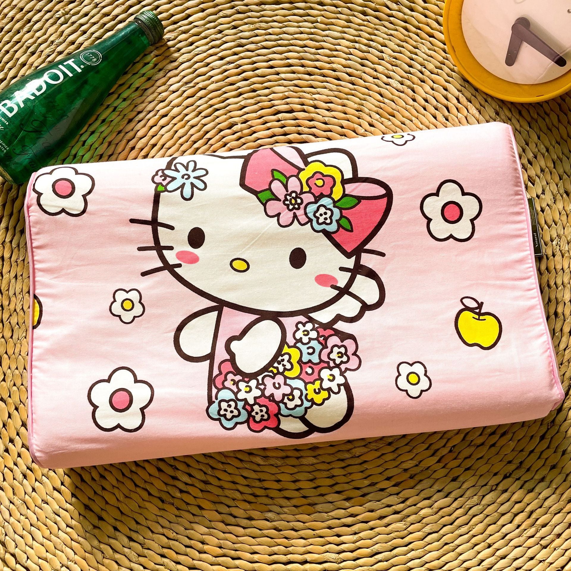 Thai children's natural latex pillow Class A cartoon pure cotton baby pillow core single student dormitory pillow wholesale