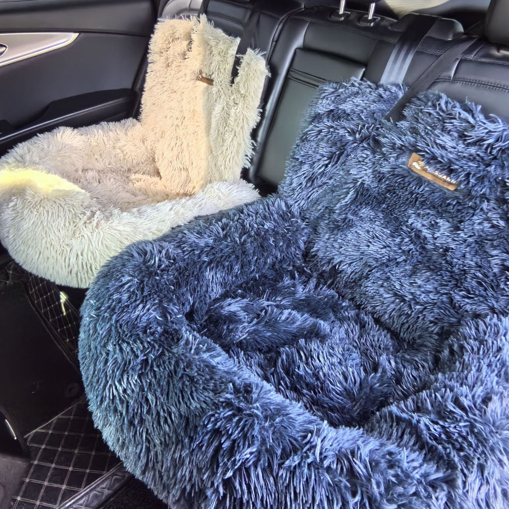 Factory direct supply pet supplies square plush dog bed cat bed wholesale winter thick warm car pet mat