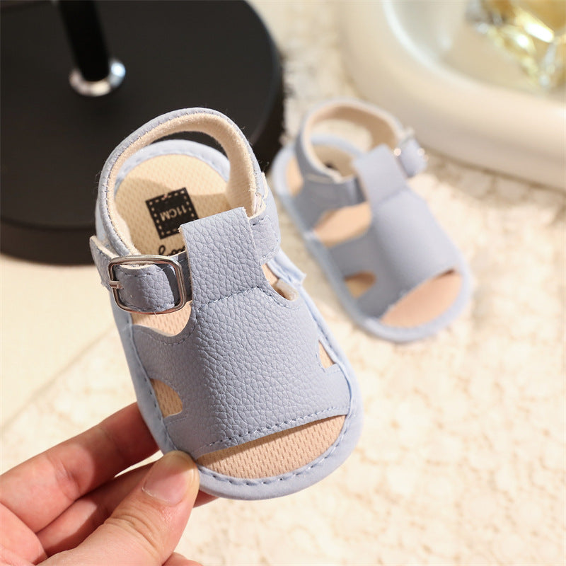 Summer 0-1 year old baby shoes soft sole sandals baby wholesale 6-12 baby toddler shoes baby shoes