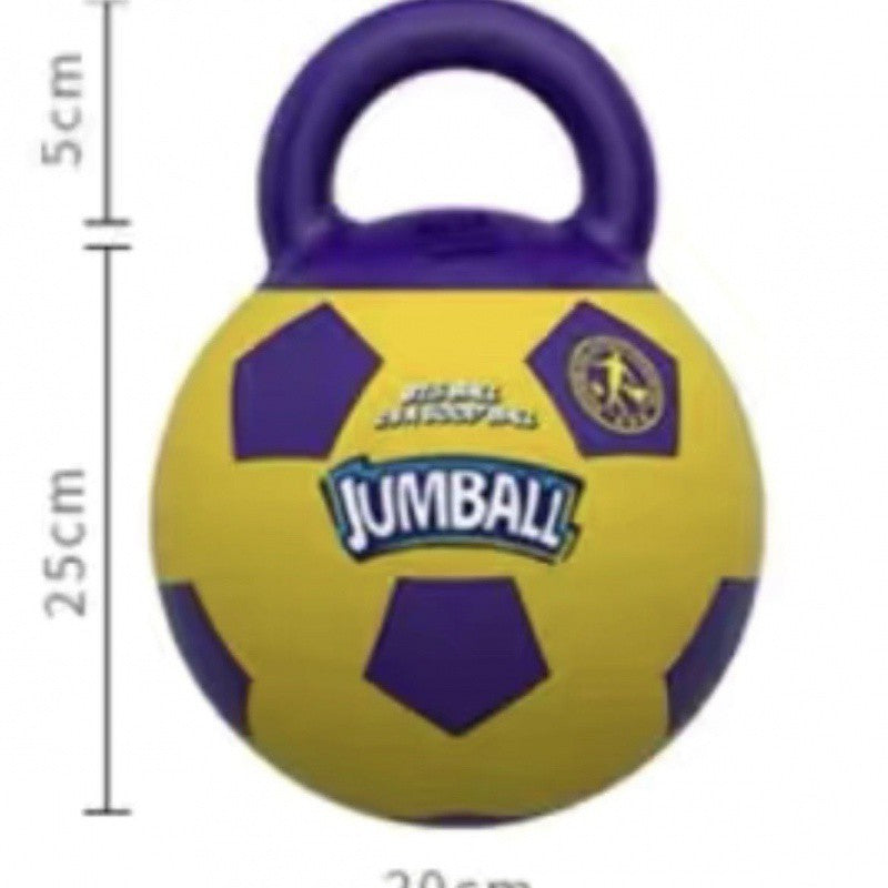 ee4 pet dog toy ball bite-resistant large dog border collie golden retriever rubber elastic training small, medium and large dog special ring