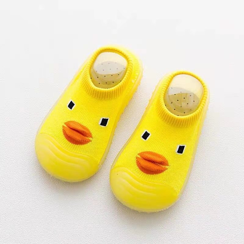 Baby toddler shoes spring and autumn baby soft bottom indoor boys and girls 0-3 years old floor socks do not drop heel socks shoes