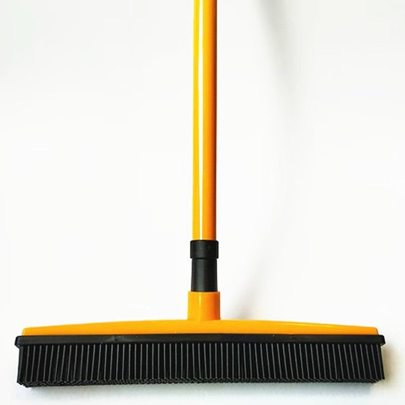 Pet carpet hair removal broom scrape dust hands-free mop rubber floor brush clean dog hair window cleaning good goods