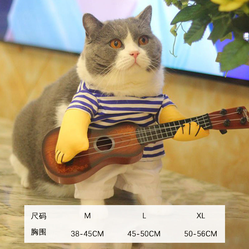 Cross-border pet dog clothes funny clothes big banana pet clothes dress up clothes pet suit dress