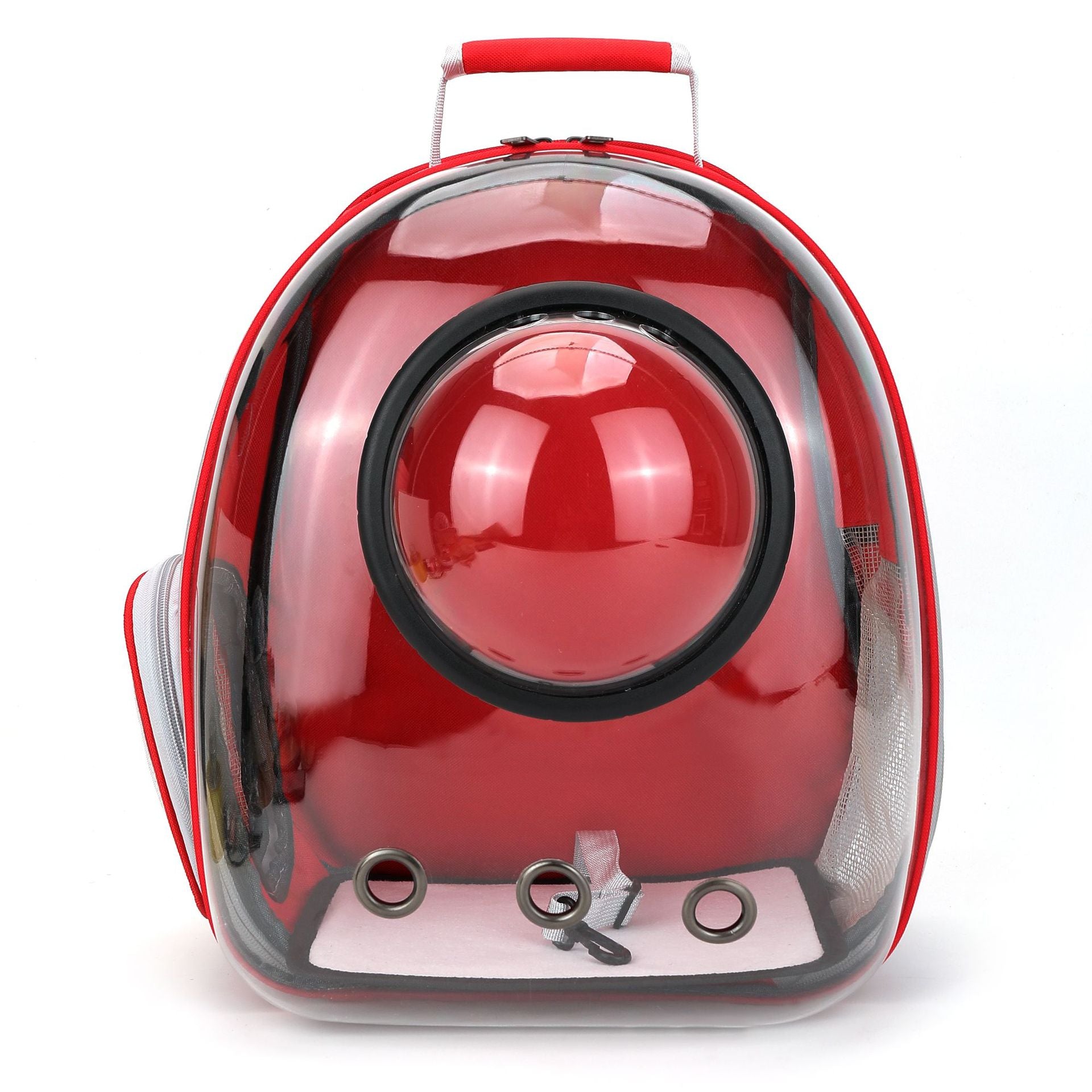 Cross-border pet bag new transparent pet backpack breathable wear-resistant small dog backpack out cat backpack
