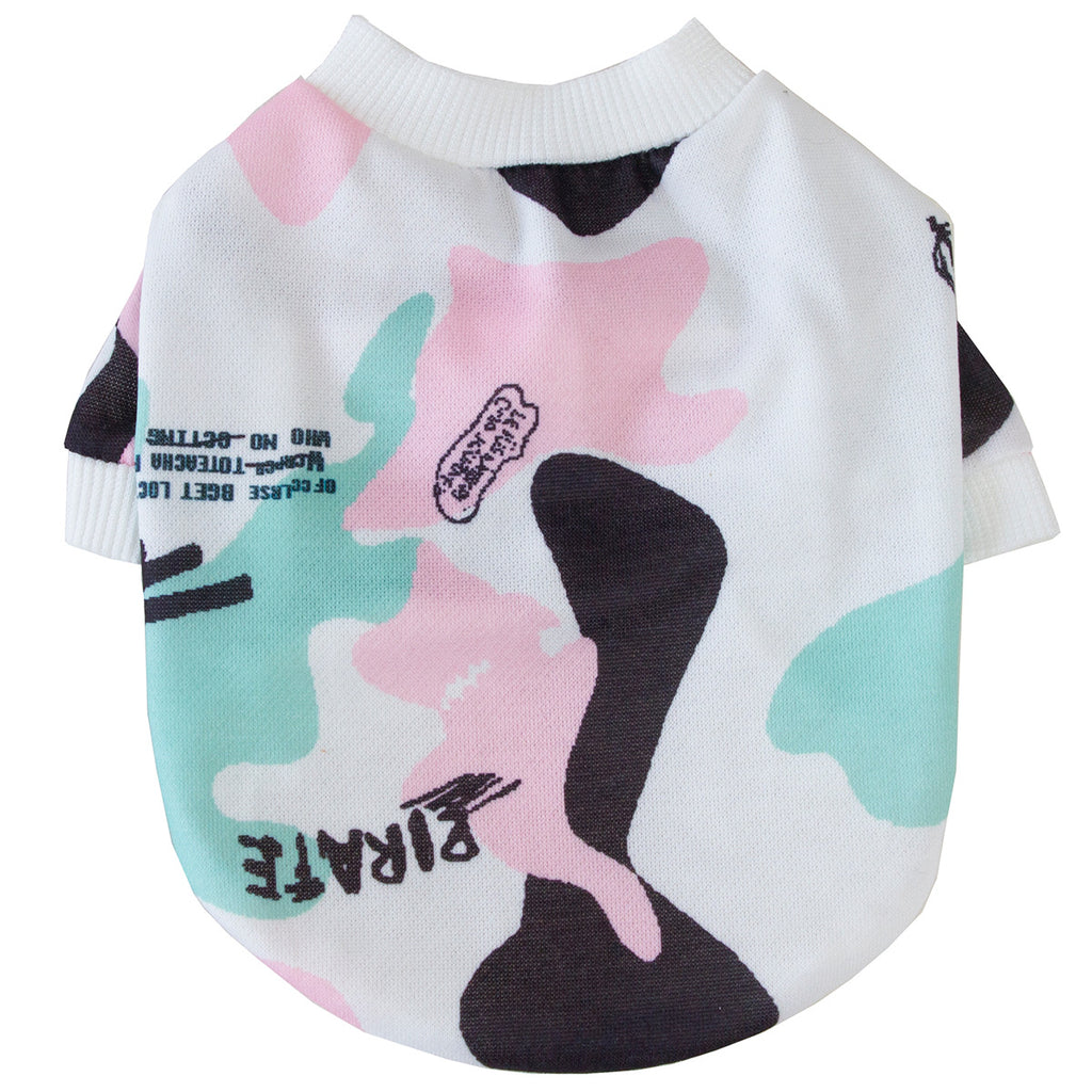 Dog Clothes Autumn and Winter Thin Cardigan Sweater Teddy Bichon Pomeranian Schnauzer Small Dog Cat Pet Clothes