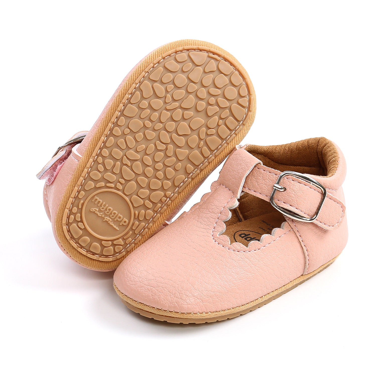Spring baby princess shoes rubber sole baby shoes toddler shoes for women M1988