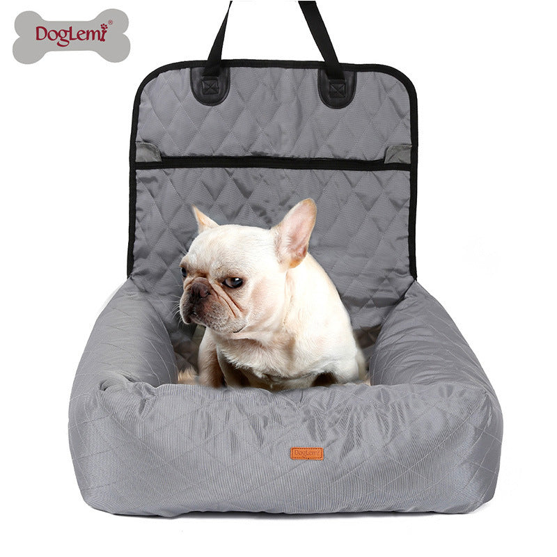 Pet car bag warm and thickened cotton pad car front and rear dog car storage pad pet supplies