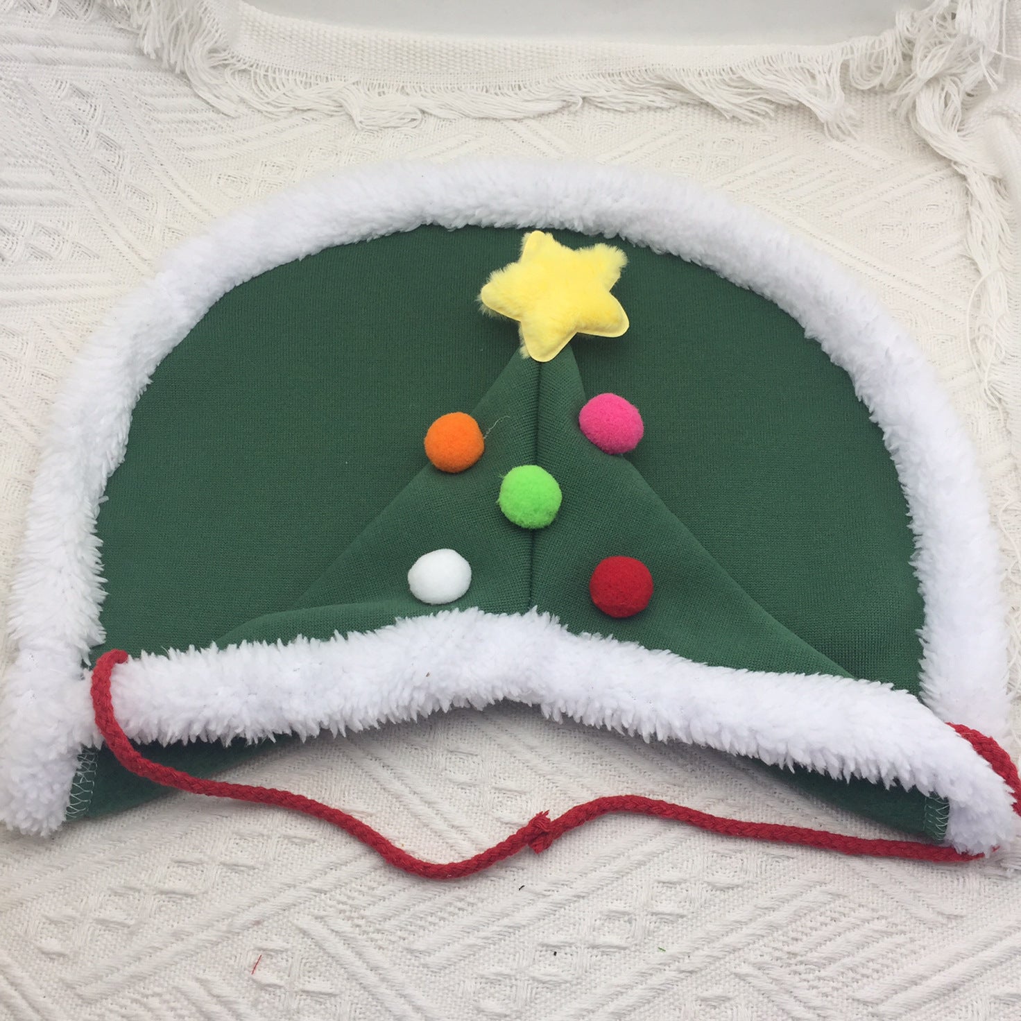 Cat New Year's Christmas clothes cloak cloak pet puppy hat Teddy bear elk Christmas tree autumn and winter